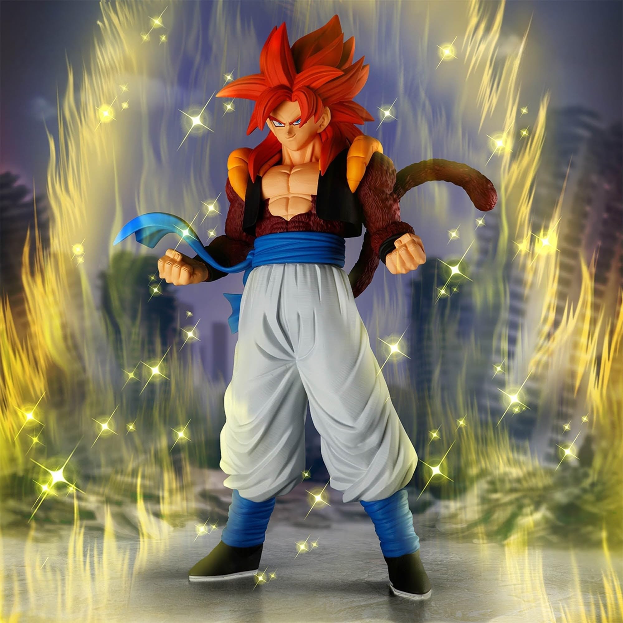 Amazon.co.jp: ドラゴンボール フィギュア ゴジータ 超サイヤ人4 SOLID